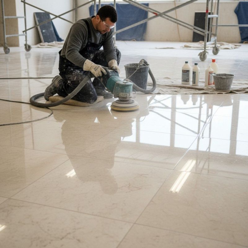 Local Marble Restoration pros at work
